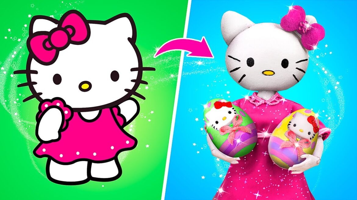 Hello Kitty Easter Adventures / 31 DIYs for LOL Surprise Hello Kitty Easter Adventures / 31 DIYs for LOL Surprise