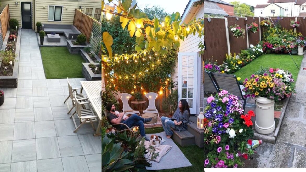 85 Simple Small Backyard Ideas | Beautiful Backyard Landscaping design 2023