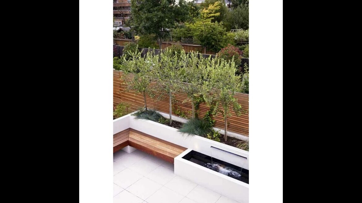 Are you ready for your garden design idea looks simple and clean design idea.