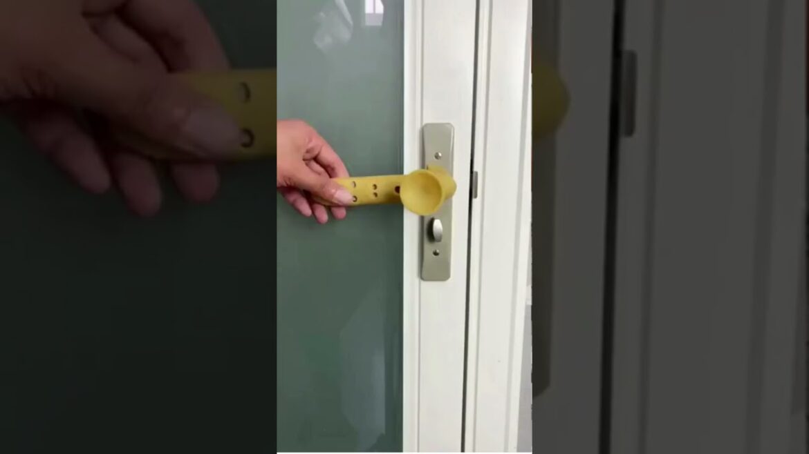 Say Goodbye to Wall Damage with Anti-Collision Door Handle #shorts part 16