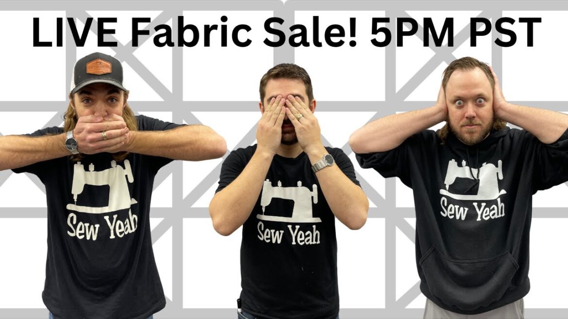 LIVE FABRIC SALE!! LIVE FABRIC SALE!!