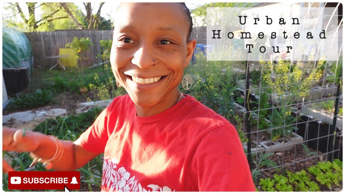 Urban Homestead Tour | April Garden Tour (I Have A Surprise)