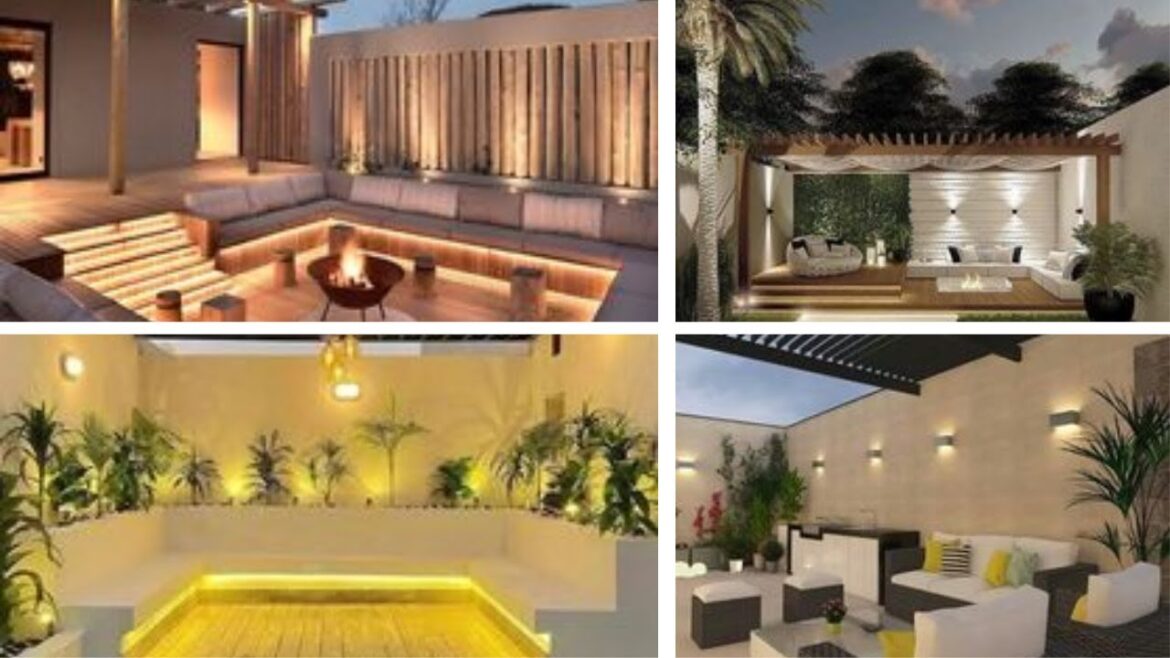 Modern Backyard Fence Design Ideas for a Stylish House Exterior & Patio Garden Boundary Wall - 2023