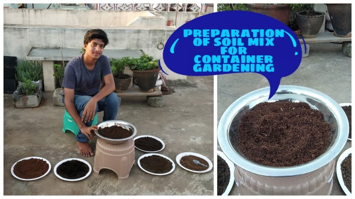 Best #soil recipe for container gardening