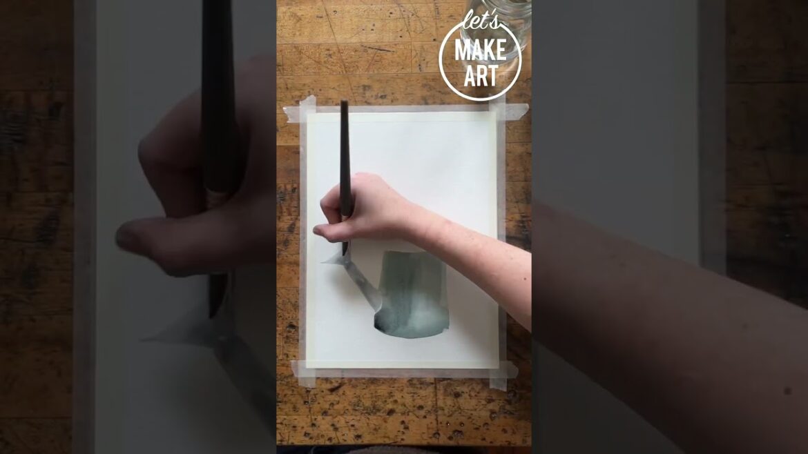 Project Spotlight: Learn how to paint a watering can Project Spotlight: Learn how to paint a watering can