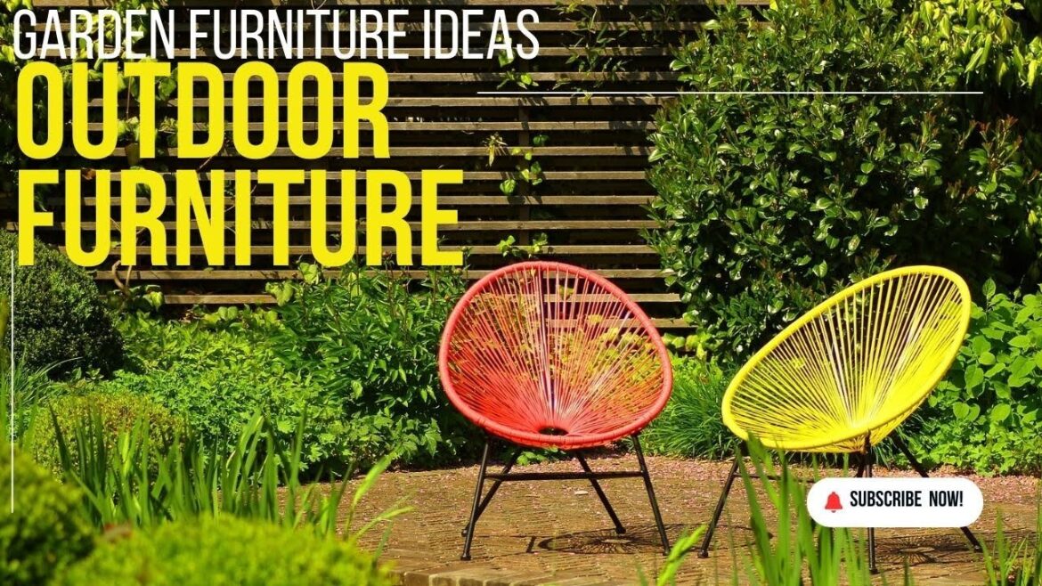 Comfortable and Stylish Outdoor Seating: Ideas for Your Patio or Deck