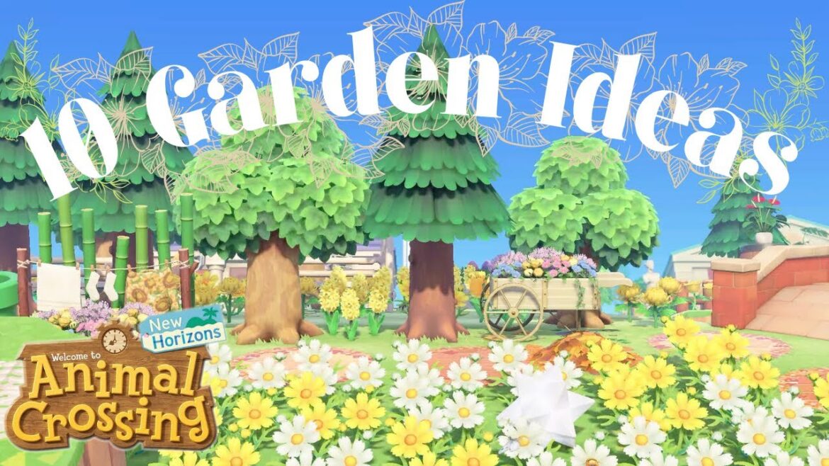 10 Garden Ideas // Animal Crossing New Horizons
