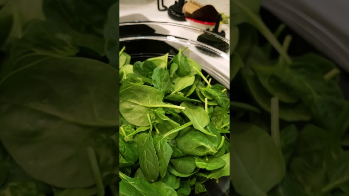 Spinach 101 | How to Wash and Store π± #youtubeshort Spinach 101 | How to Wash and Store π± #youtubeshort