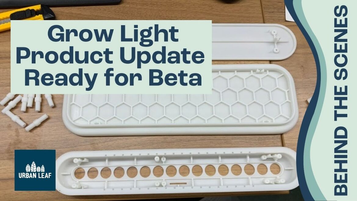 Grow Light Update - Preview Of New Grow Light for Edible Indoor Gardeners