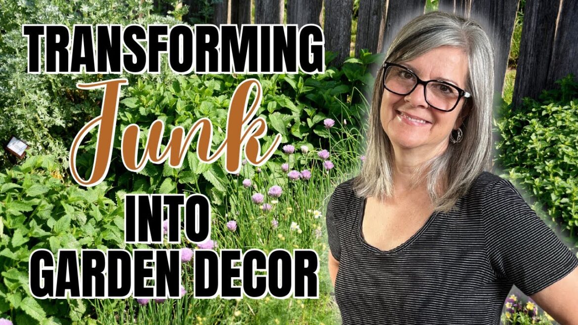 How to Transform Junk into Farmhouse Garden Decor / Trash to Treasure How to Transform Junk into Farmhouse Garden Decor / Trash to Treasure