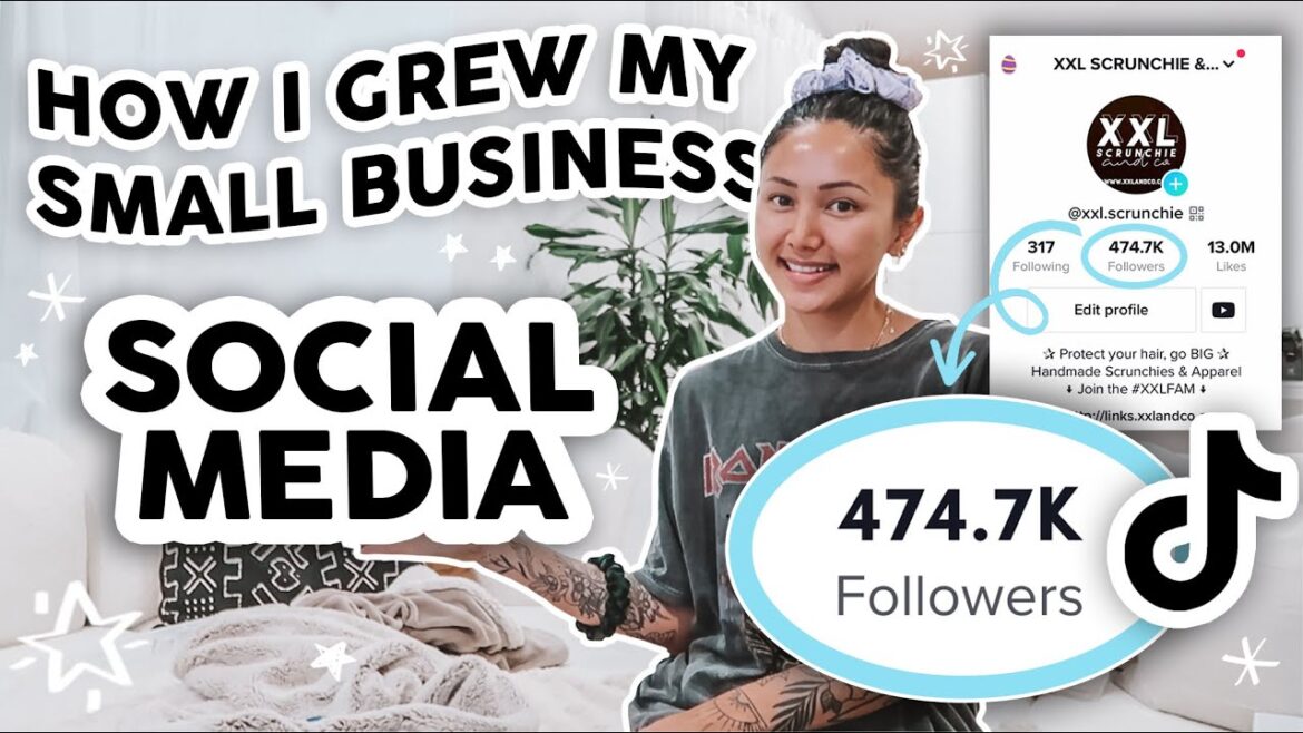 How I Grew + Marketed XXL Scrunchie’s Social Media Pt 2 | Promote Your Small Biz Online ~475K TikTok How I Grew + Marketed XXL Scrunchie's Social Media Pt 2 | Promote Your Small Biz Online ~475K TikTok
