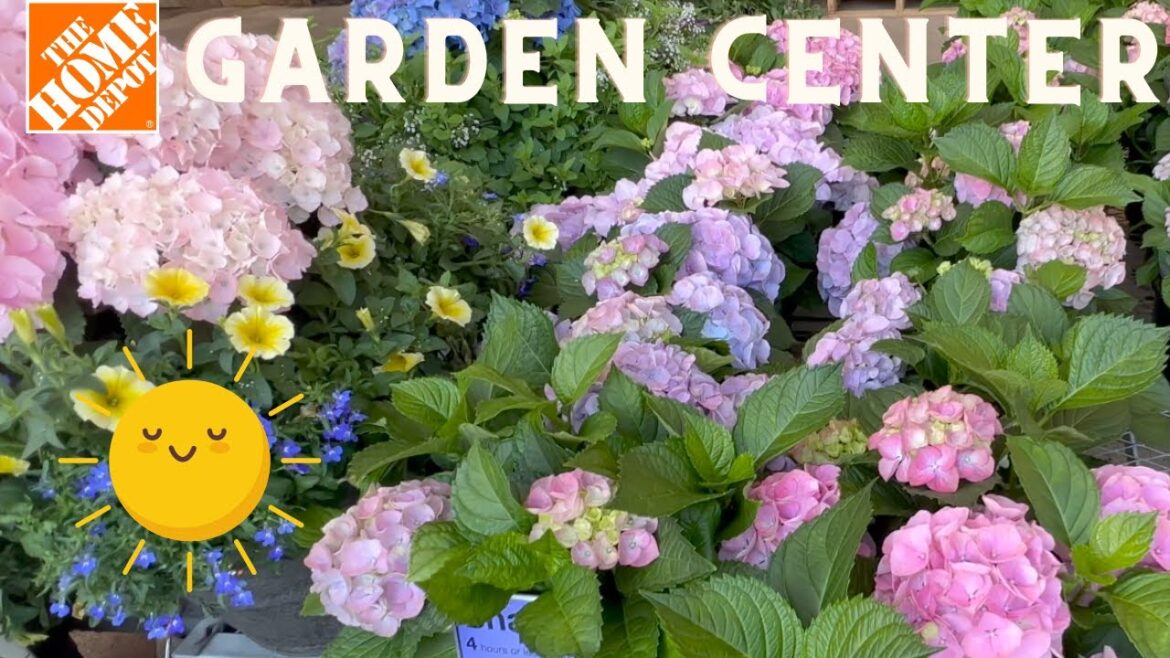 Let’s go to the Home Depot Garden Center