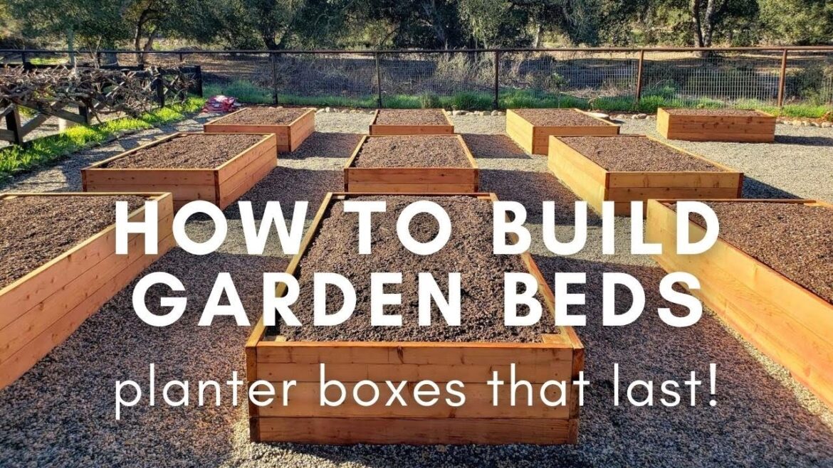 How to Build Durable Raised Garden Beds (Planter Boxes) How to Build Durable Raised Garden Beds (Planter Boxes)
