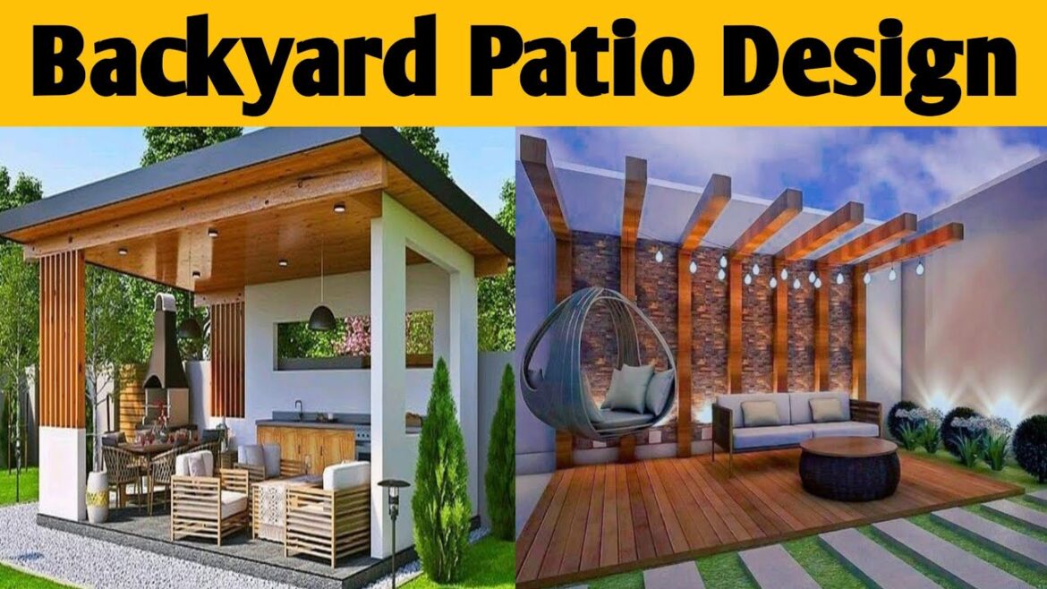 Modren Backyard Patio Design Idea's 2023 || Wooden Pergola Designs !
