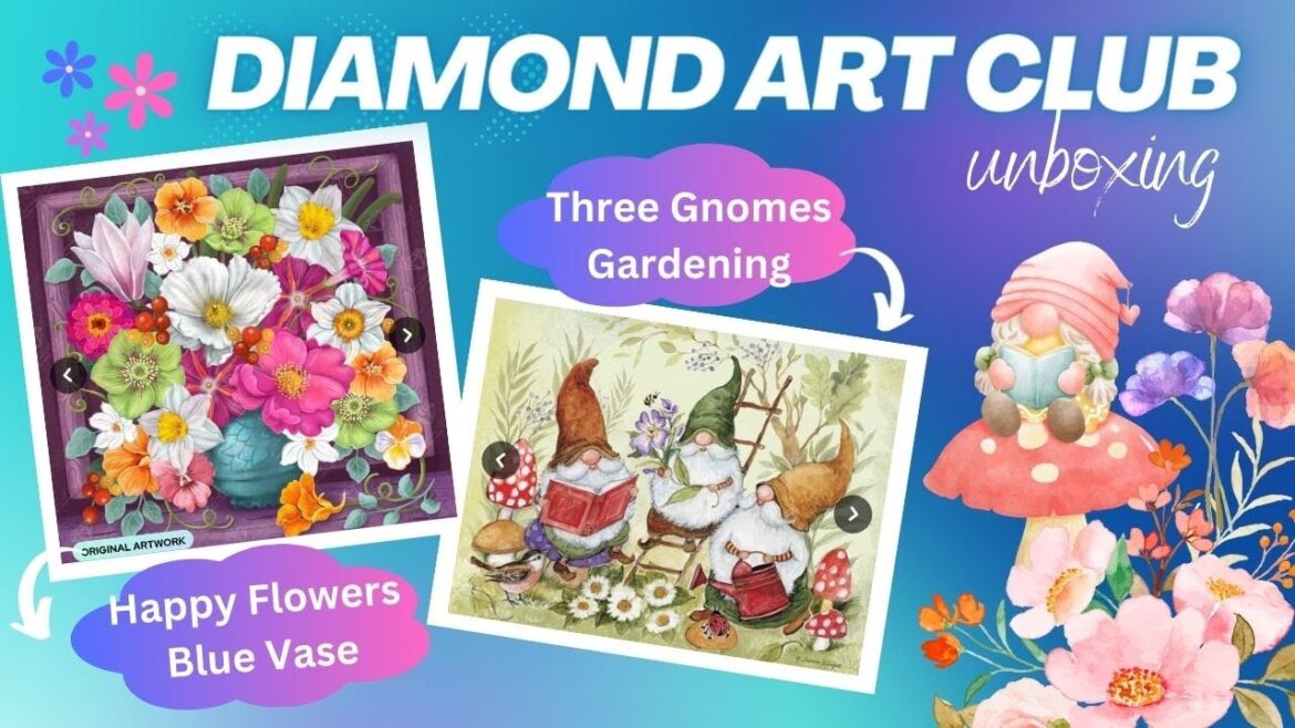 Diamond Art Club – Unboxing x2! Diamond Art Club - Unboxing x2!