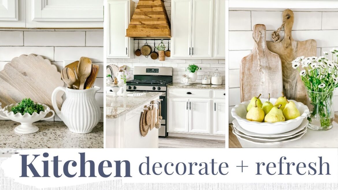 COTTAGE DECORATING IDEAS FOR SPRING | Kitchen Organize + Refresh | Spring Decorating 2023