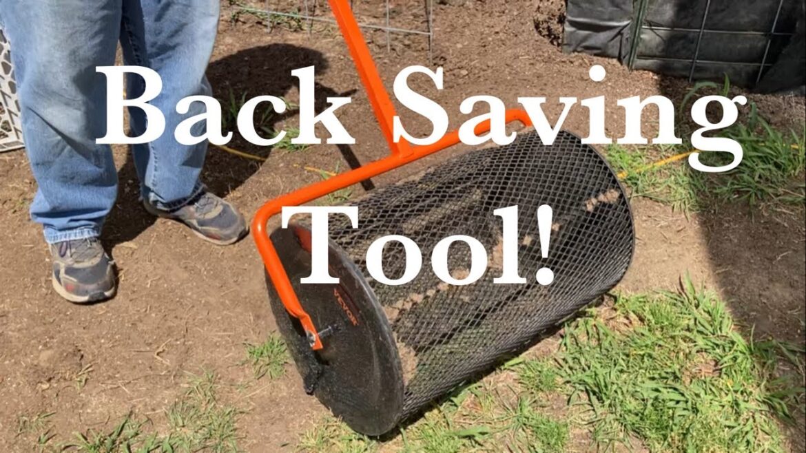 Vevor Compost Spreader! No More Back Breaking Composting!