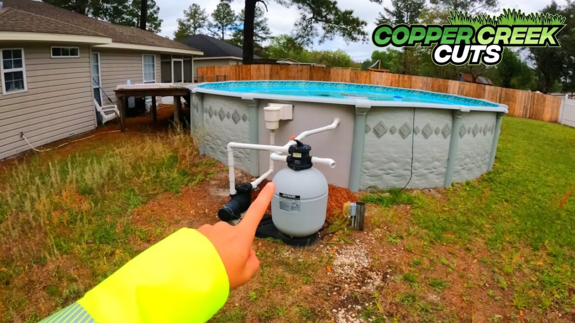 How To Quote Lawn Care Mowing Jobs (The One With A Pool)