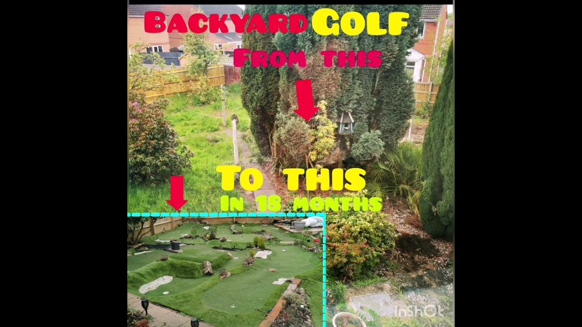 BACKYARD GOLF ⛳🤗 what it looked like when we moved in! 😯 GARDEN TRANSFORMATION #shorts #golf #short BACKYARD GOLF ⛳🤗 what it looked like when we moved in! 😯 GARDEN TRANSFORMATION #shorts #golf #short