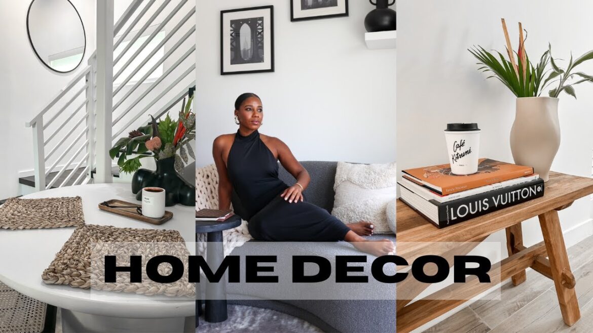 HOME DECOR TOUR VLOG! OFFICE & CLOSET REVEAL! AMAZON, TARGET & WEST ELM NEW IN HAUL ✨ MONROE STEELE