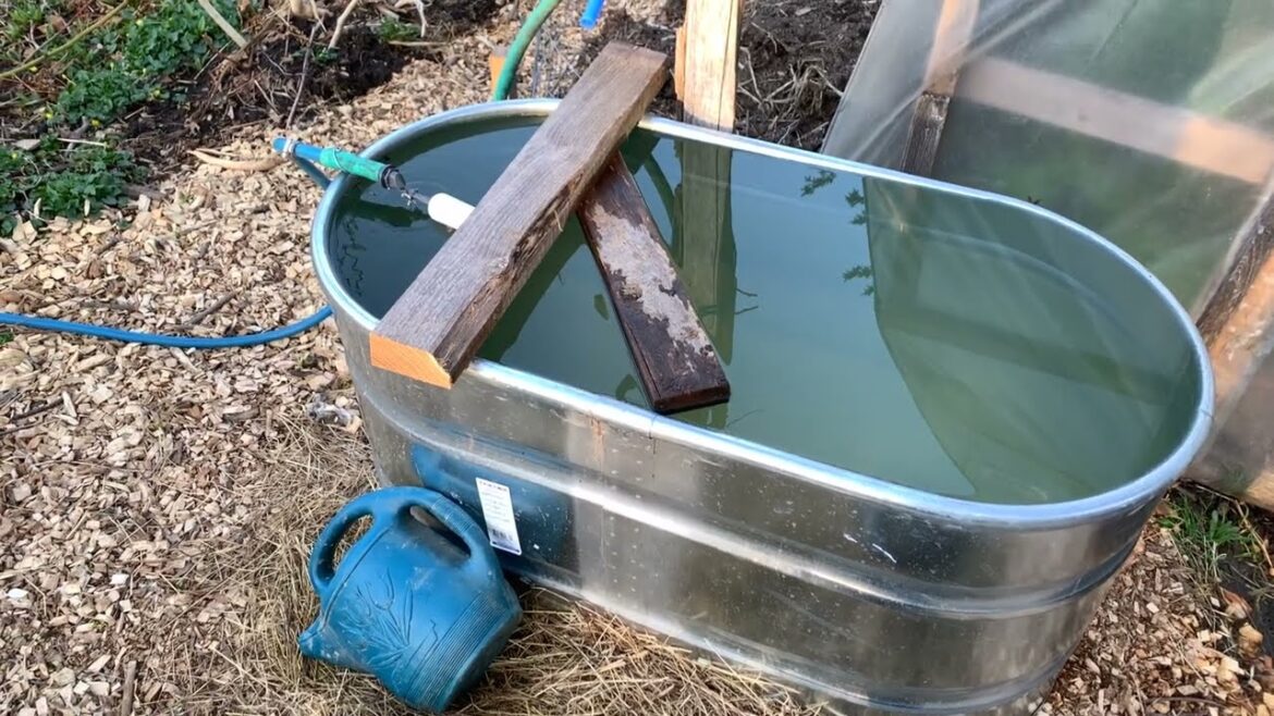 Off-Grid Watering – Optimizing Water Storage (Cascading) Off-Grid Watering - Optimizing Water Storage (Cascading)