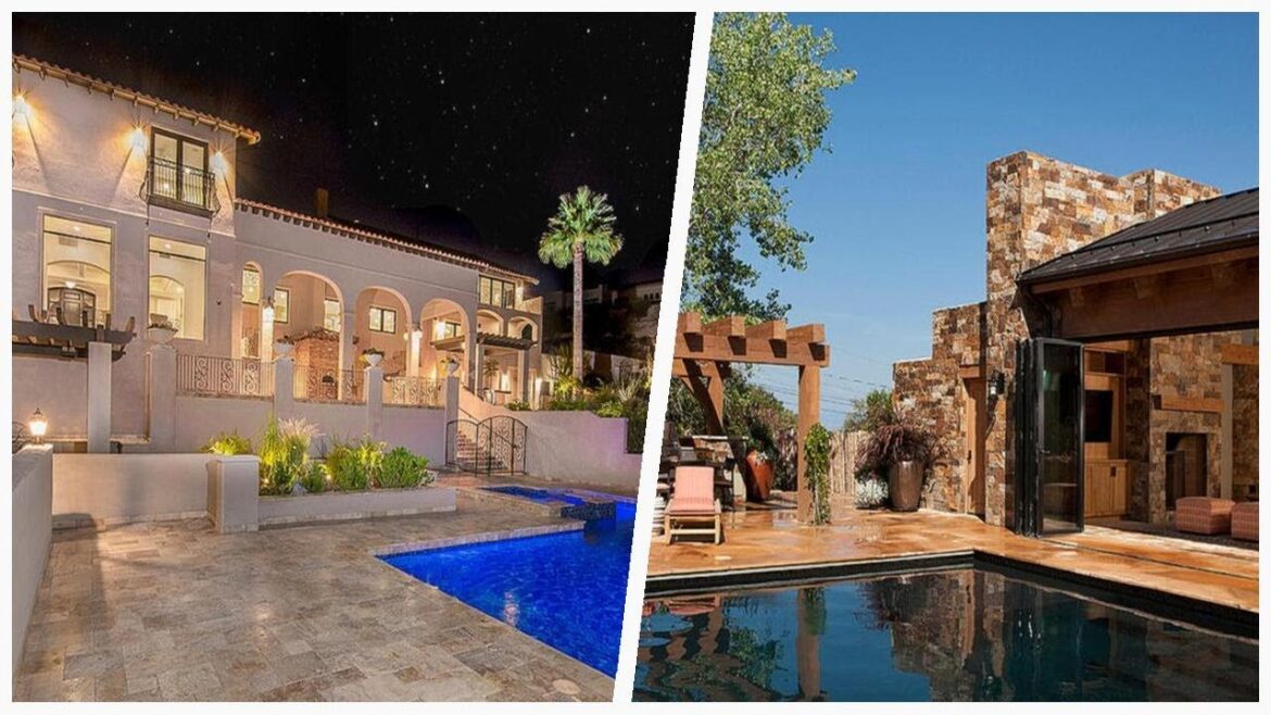 75 Southwestern Brown Pool Design Ideas You'll Love ➤