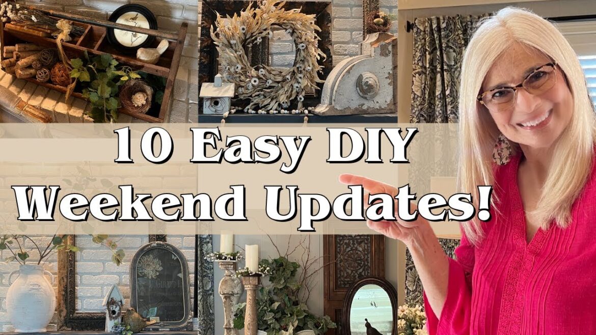 10 Easy & Affordable DIY Ideas for a Weekend Room Refresh 10 Easy & Affordable DIY Ideas for a Weekend Room Refresh