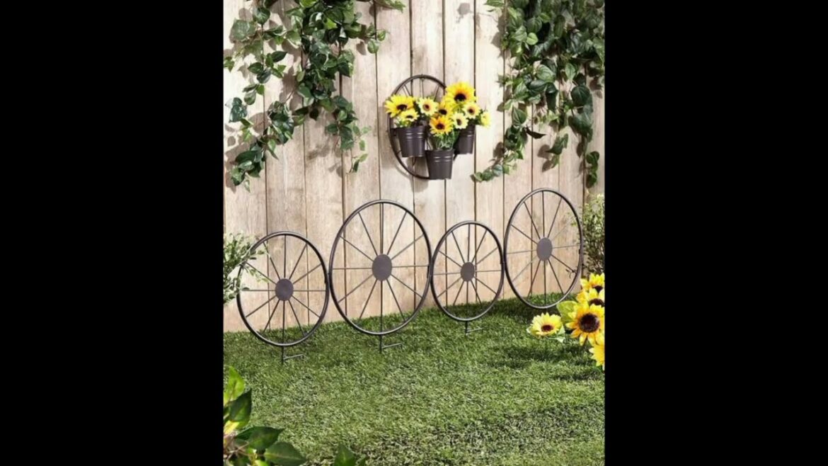 unique garden decor ideas/rustic garden decor/diy garden crafts