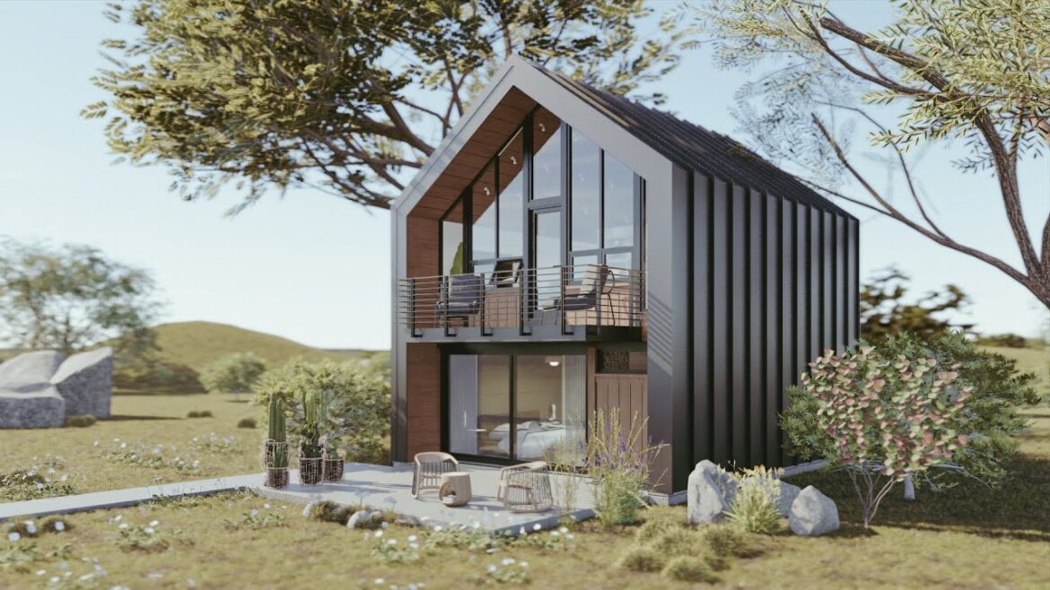 CABIN HOUSE DESIGN | SMALL HOUSE | 1 Bedroom House | 6.5 x 8 Meters CABIN HOUSE DESIGN | SMALL HOUSE | 1 Bedroom House | 6.5 x 8 Meters