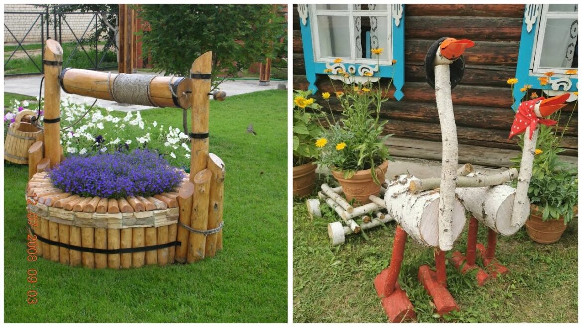 DIY Garden Decor: Create Amazing Wooden Crafts for Your Country Home!