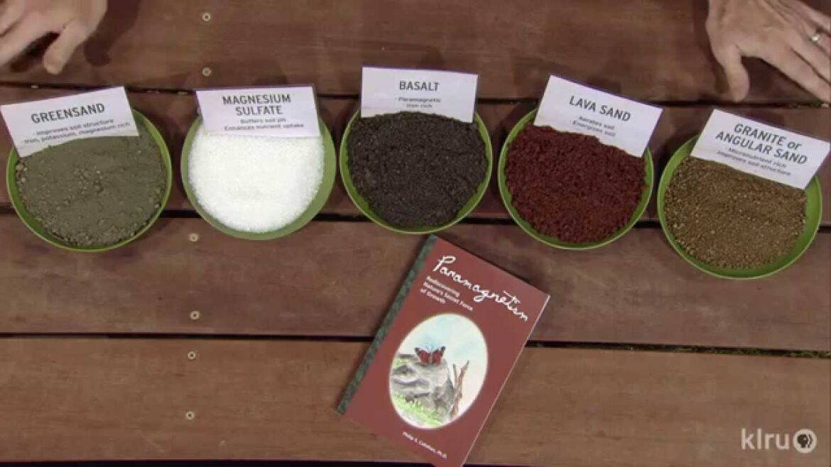 Minerals to Improve Soil |William Glenn |Central Texas Gardener