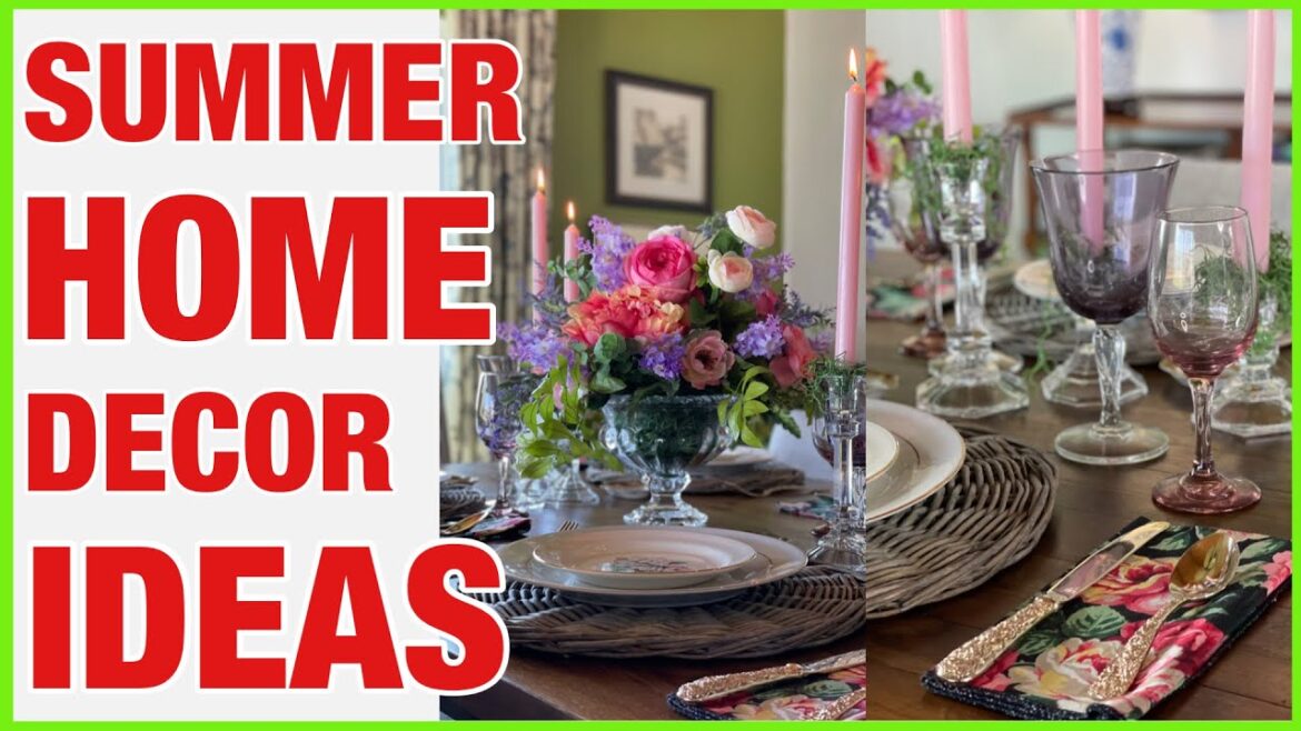 Home Decorating Ideas For Your Table / Summer Decoration Ideas For Your Home / Ramon At Home Home Decorating Ideas For Your Table / Summer Decoration Ideas For Your Home / Ramon At Home