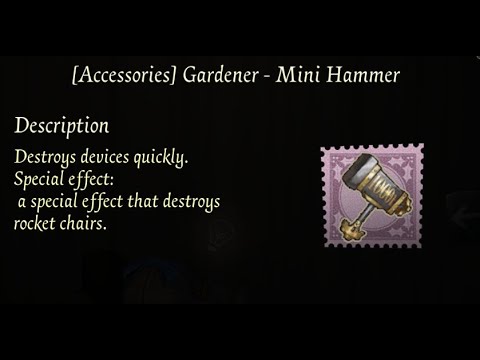 Mini Hammer Gardener’s A acc./ IDENTITY V Mini Hammer Gardener's A acc./ IDENTITY V