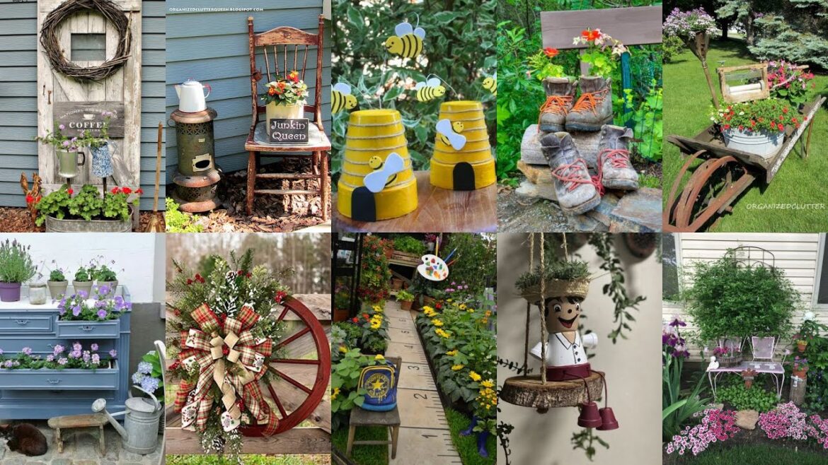 100+ Best Garden Decoration Ideas! Creative Garden Ideas for your Space!