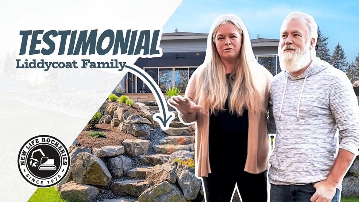 New Life Rockeries Customer Testimonial | The Liddycoat Family Shows Off Their Incredible Yard New Life Rockeries Customer Testimonial | The Liddycoat Family Shows Off Their Incredible Yard