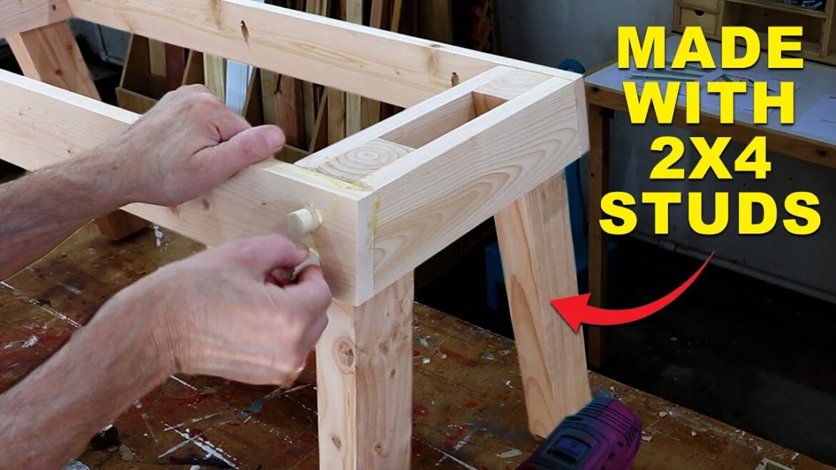 This garden bench cost less than $20 to make This garden bench cost less than $20 to make