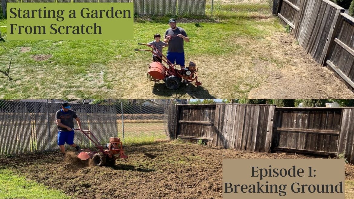 Starting a Garden from Scratch Episode 1: Breaking Ground