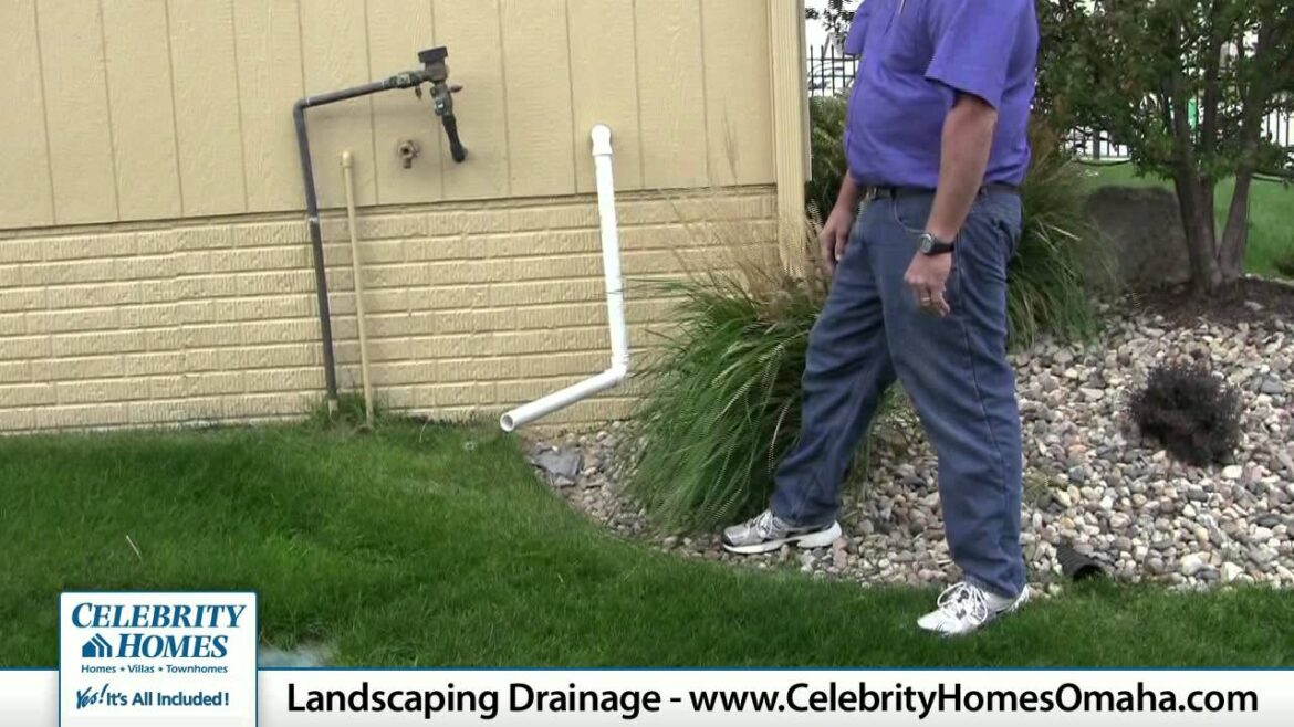 Celebrity Homes - Home Tips - Landscaping Drainage