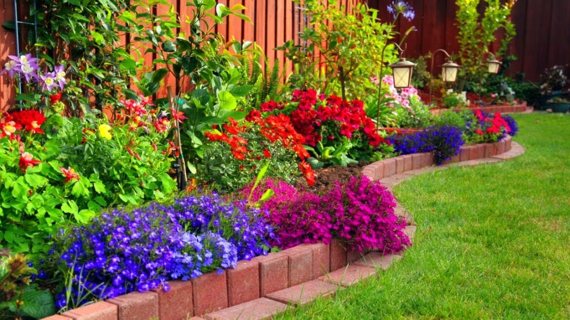 Ideas for garden decor with flower beds! 40 ideas