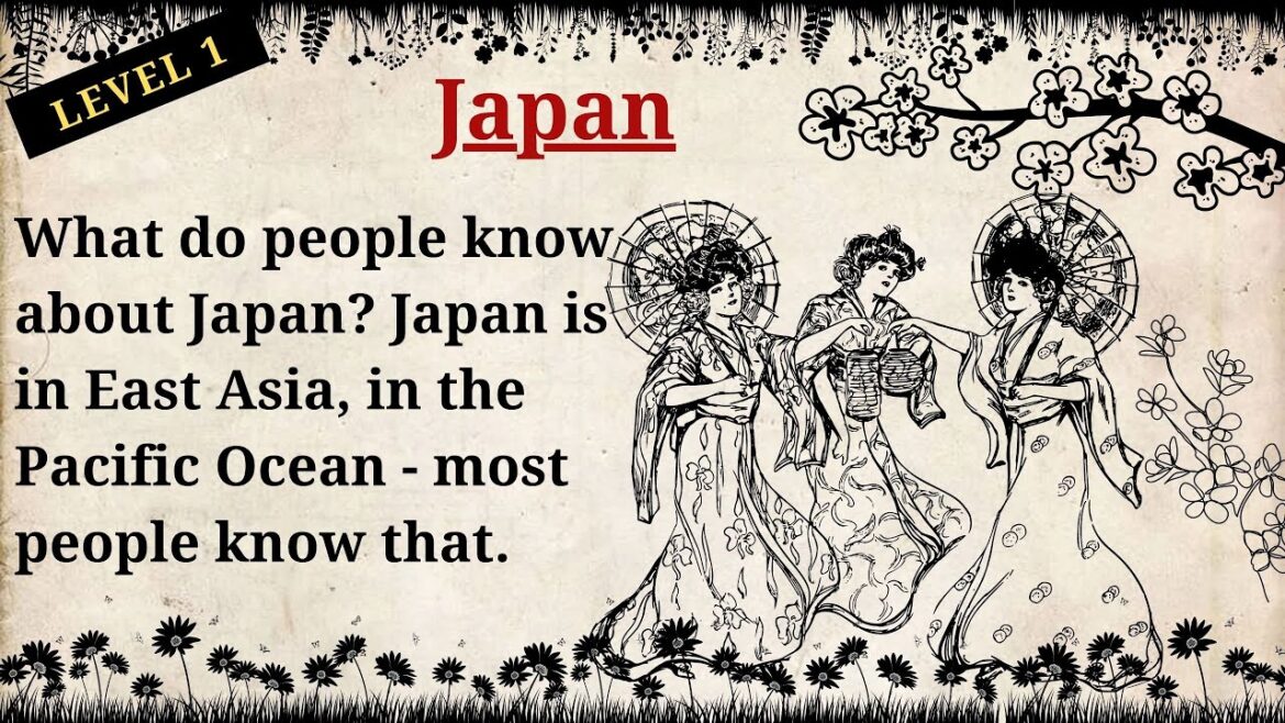 Improve your English 👍 English Story | Japan | Level 1 | Listen and Practice