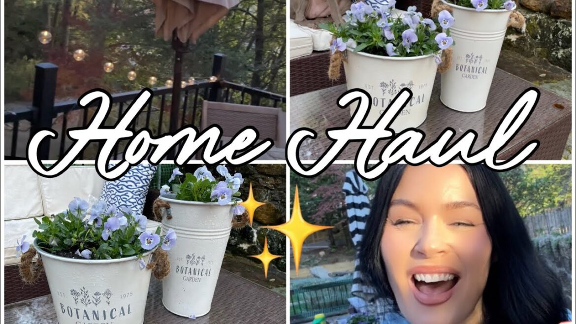 Job Lot Haul! SUMMER Home Decor Haul 2023, Gardening HAUL #garden #gardening #homedecor