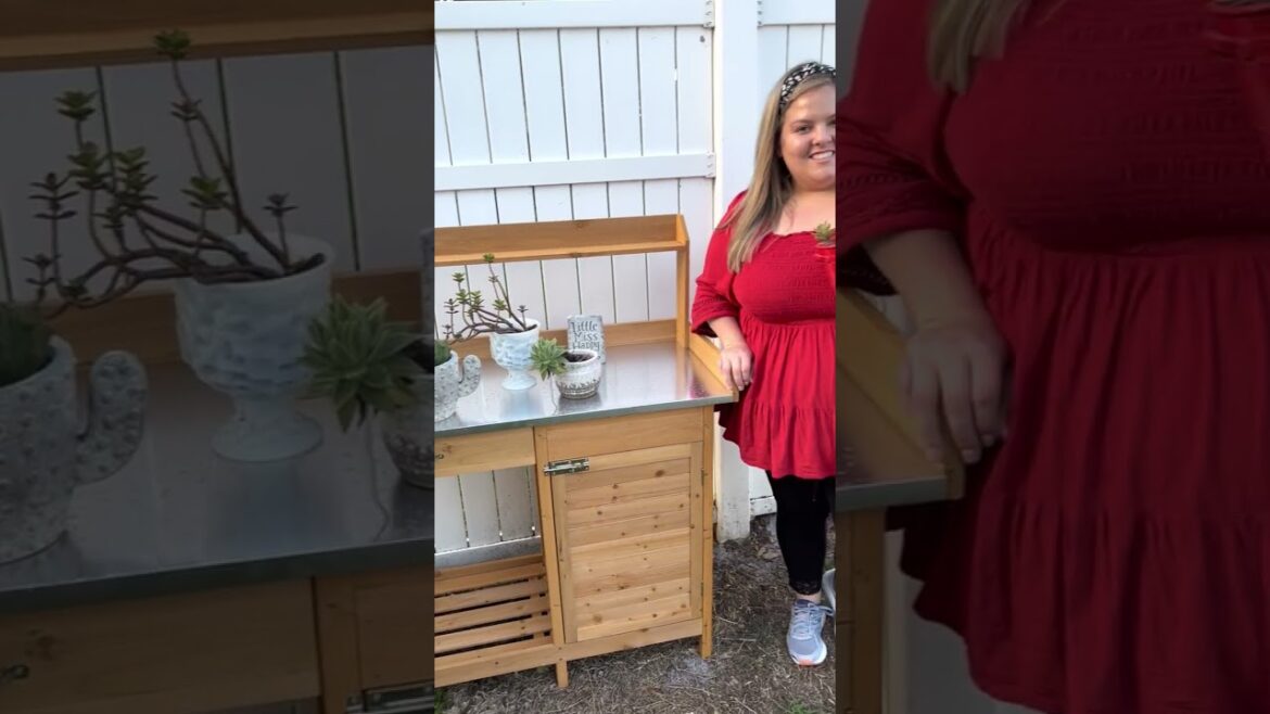 If you're into gardening, the outdoor potting table we offer is a must-have. #shorts