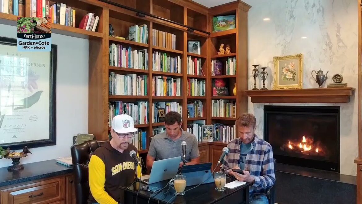 Exploring John's Gardening Library & Books - Garden America Radio Show [4.22.23]