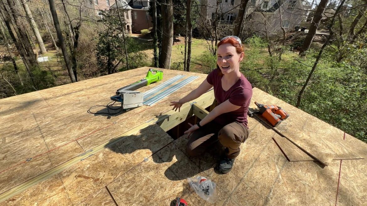 From Bird Blocks to Sheathing: Building a Garden Shed Roof That's Beautiful and Functional - Part 8