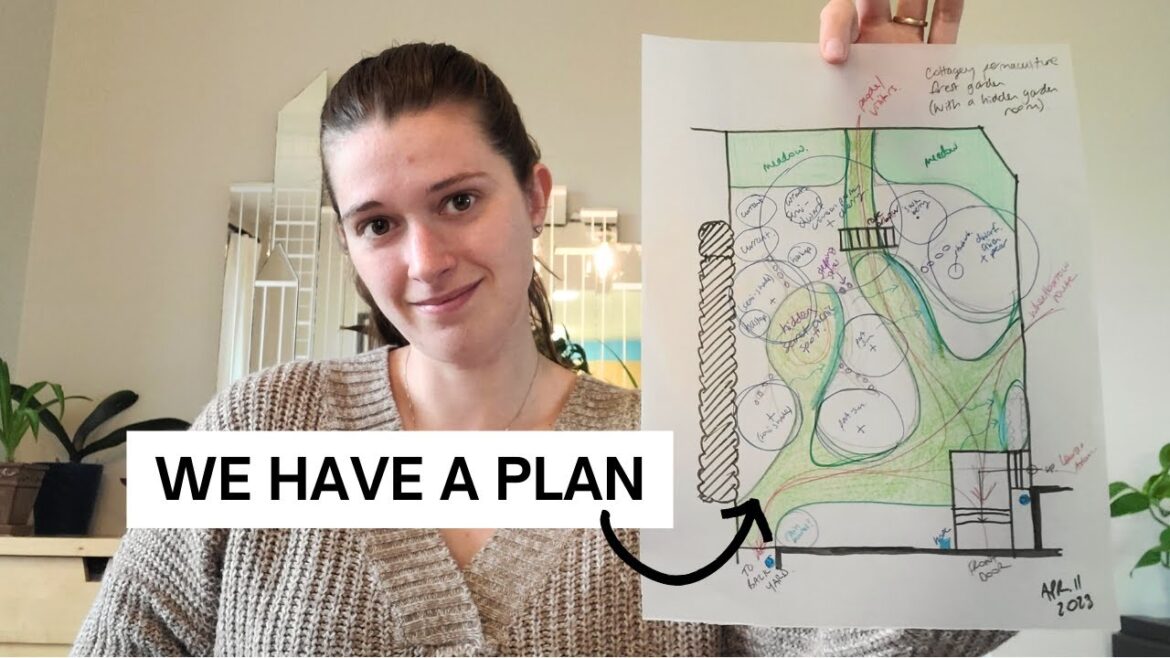 Design my FRONT YARD PERMACULTURE GARDEN with me