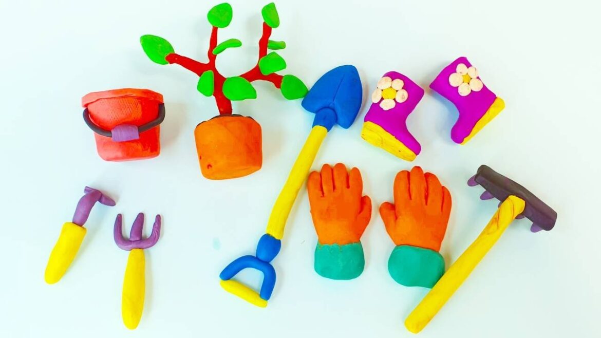 DIY How to make miniature Garden Supplies