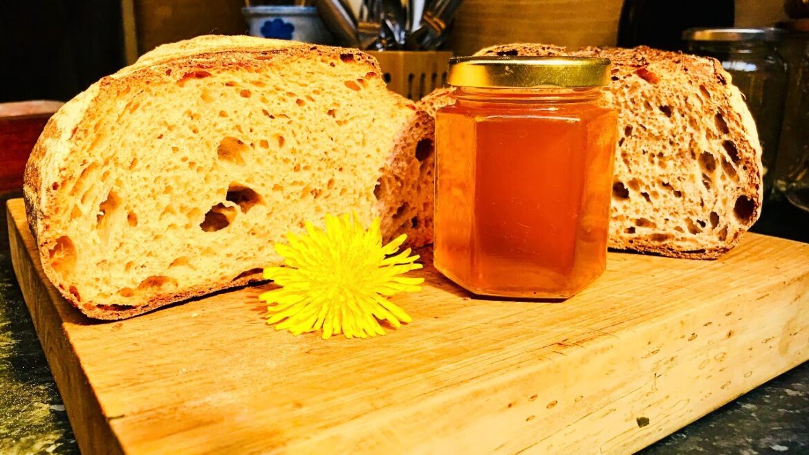 Simple Dandelion Honey - Making Use Of The ‘Weeds’ with Vegan Friendly Honey - Sunshine In A Jar 💛