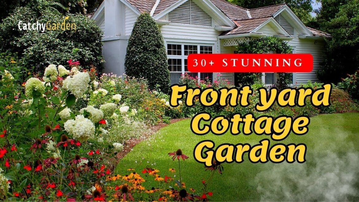 Get Inspired with These: 30+ Stunning Front Yard Cottage Garden Designs! 🌷🏡🌸