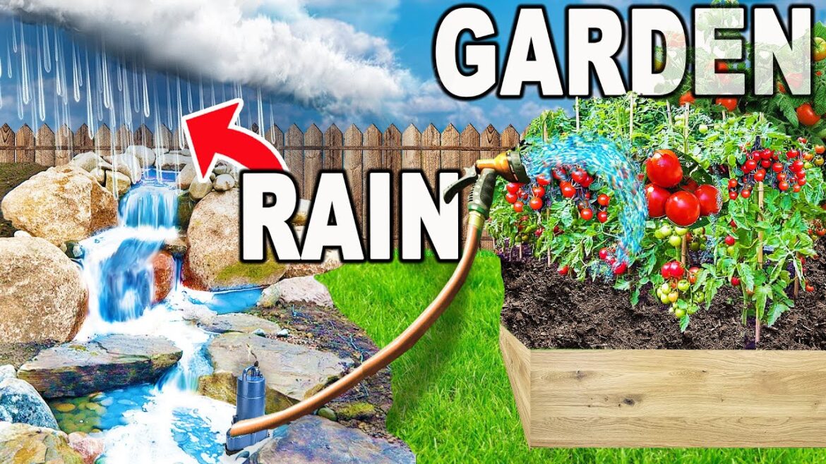 Waterfalls Overflow For Veggie Garden …WILL THIS WORK?! Waterfalls Overflow For Veggie Garden ...WILL THIS WORK?!