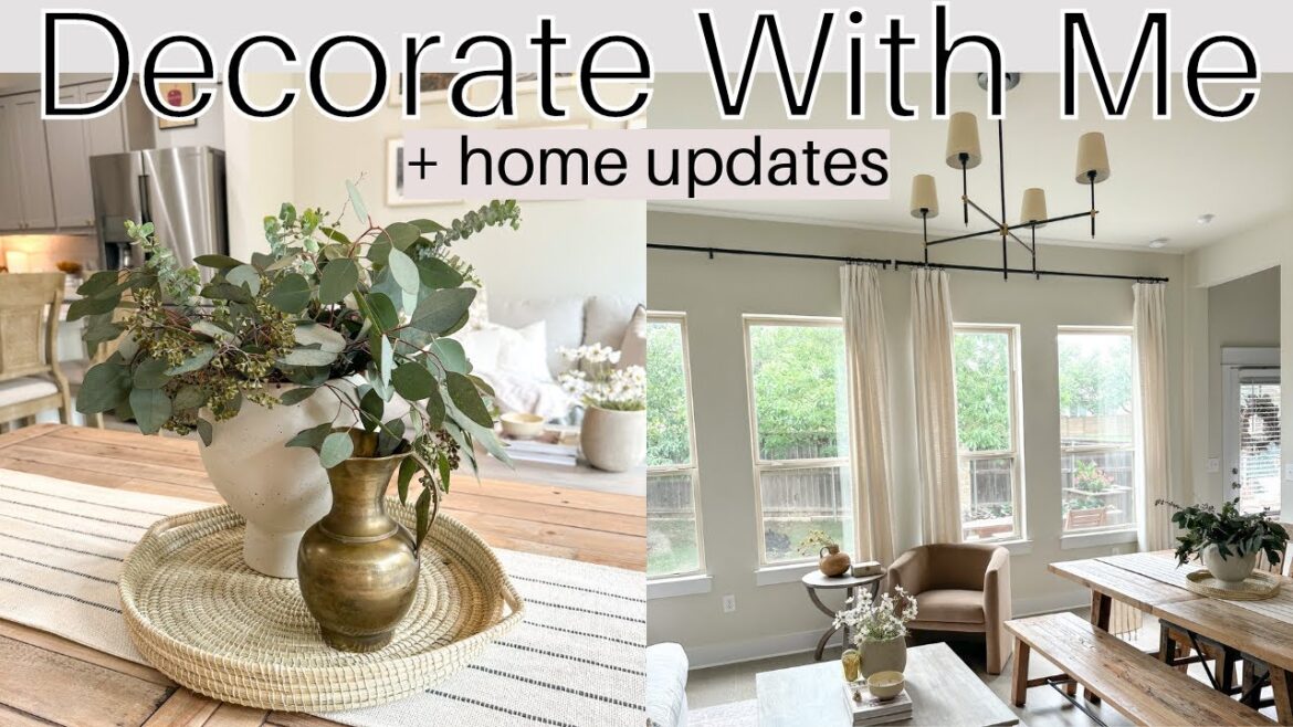 DECORATE WITH ME 2023 | Spring Home Decor Updates | Spring Decorate with me ✨ DECORATE WITH ME 2023 | Spring Home Decor Updates | Spring Decorate with me ✨